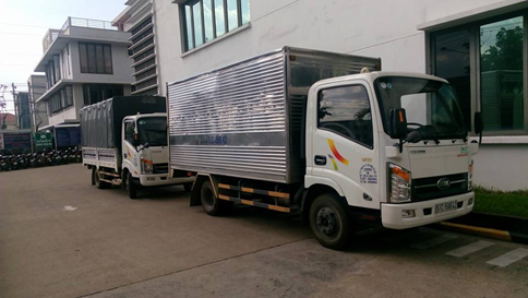 dịch vụ thuê xe tải chở hàng